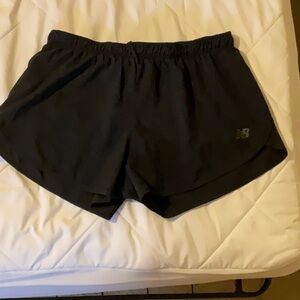 New balance size LG black athletic shorts